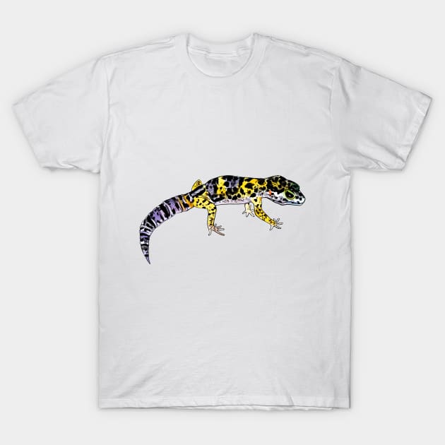 Gecko T-Shirt by VicaVeresk